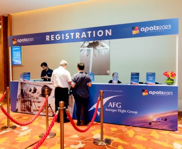 registration area for the APATS 2024 event is shown.